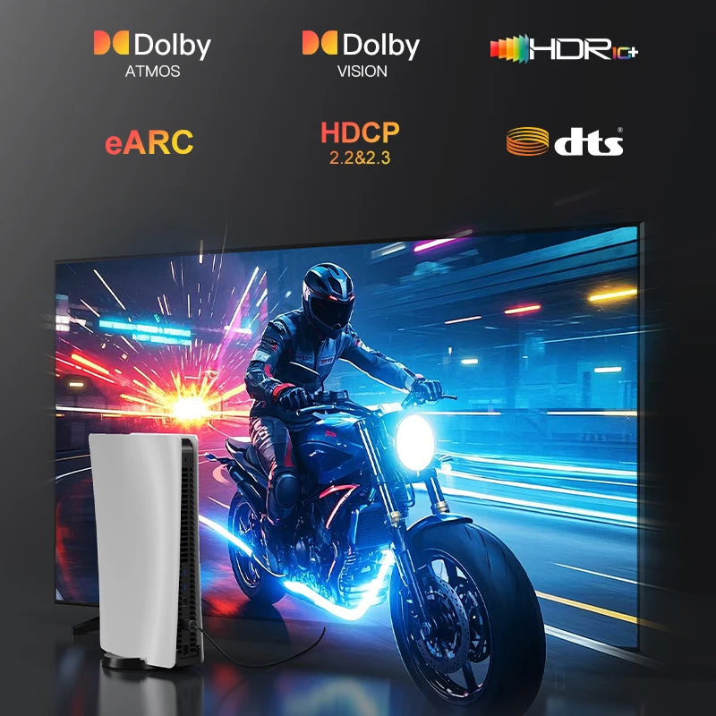 CABLETIME 8K Slim HDMI 2.1 Cable HDMI to HDMI Cable 8K@60Hz 4K@120Hz Ultra HD Resolution 3.8mm Width for Laptop Lenovo Dell
