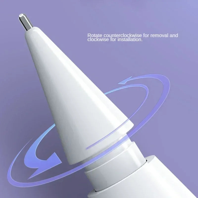 6/4 in 1Replacement Pencil Tips For Apple Pencil Pro/2nd Gen/1st Gen/USB-C, Upgraded iPad Pen Tips With Storage Case