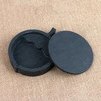 Natural Stone Inkstone Chinese Calligraphy Painting Ink-well Ink Stone Student Ink stone with cover Grinding Inkwell