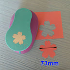 49mm 37mm 2.5cm 1.6cm Sakura Petal Craft Hole Punch Scrapbooking School Paper Puncher EVA Cutting Tool Child DIY Cutter