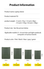 Laptop Sleeve Bag Case For Apple Macbook 16 15 13 11 inch For Lenovo Huawei Xiaomi ASUS Notebook Bag Table For ipad 12.9 Cover
