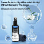 Screen Cleaner Spray Kit with Microfiber Cloth Anti-Fingerprint Polish Coating for Phone Tablet Camera Screen Cleaning Protectio