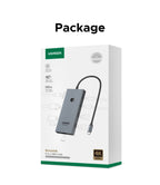 UGREEN 10Gbps USB C HUB 4K60Hz Type-C to HDMI RJ45 PD100W SD&TF USB Adapter for Macbook iPad Samsung Laptop Accessories Docking