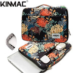 Shockproof Brand Kinmac Laptop Bag 12,13,14,15.4,15.6,16 Inch,Waterproof Lady Man Sleeve Case For MacBook Air Pro M1 Handbag PC