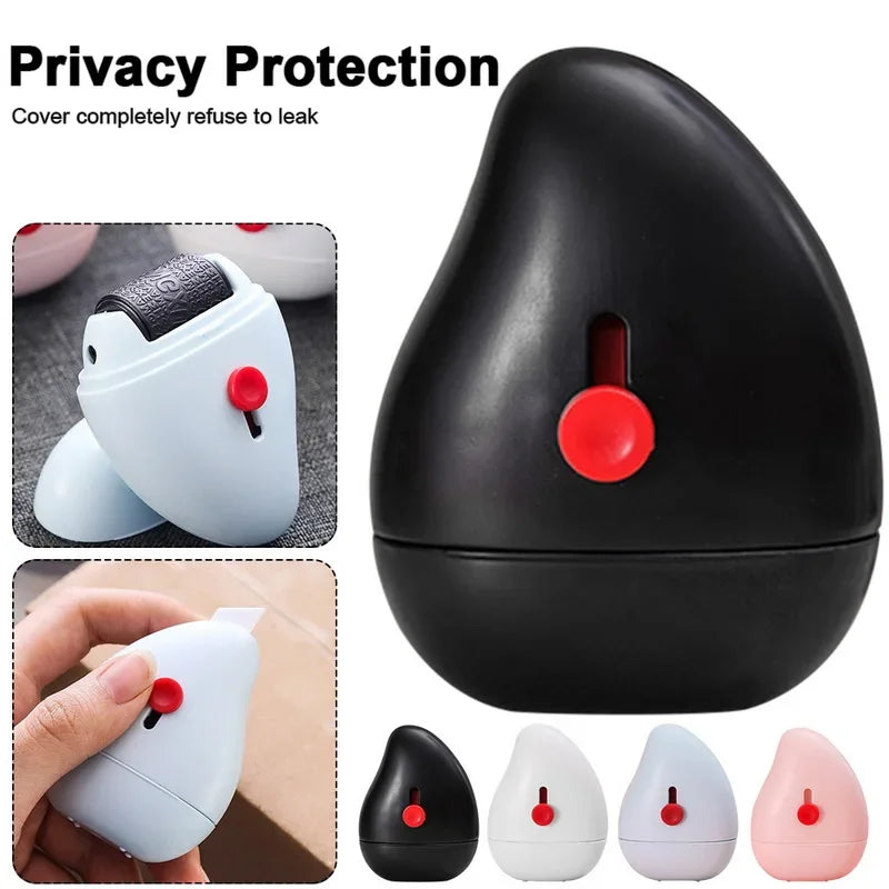 Ceramic Blade Theft Protection Roller Stamp for Privacy Confidential Data Guard Your Security Stamp Roller Privacy Seal Roller