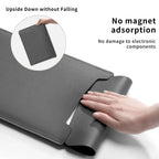 11 13 14 15 inch Laptop Sleeve Case Shockproof Ultra Thin PU Leather Ultrabook Cover Notebook Bag Protective Pouch