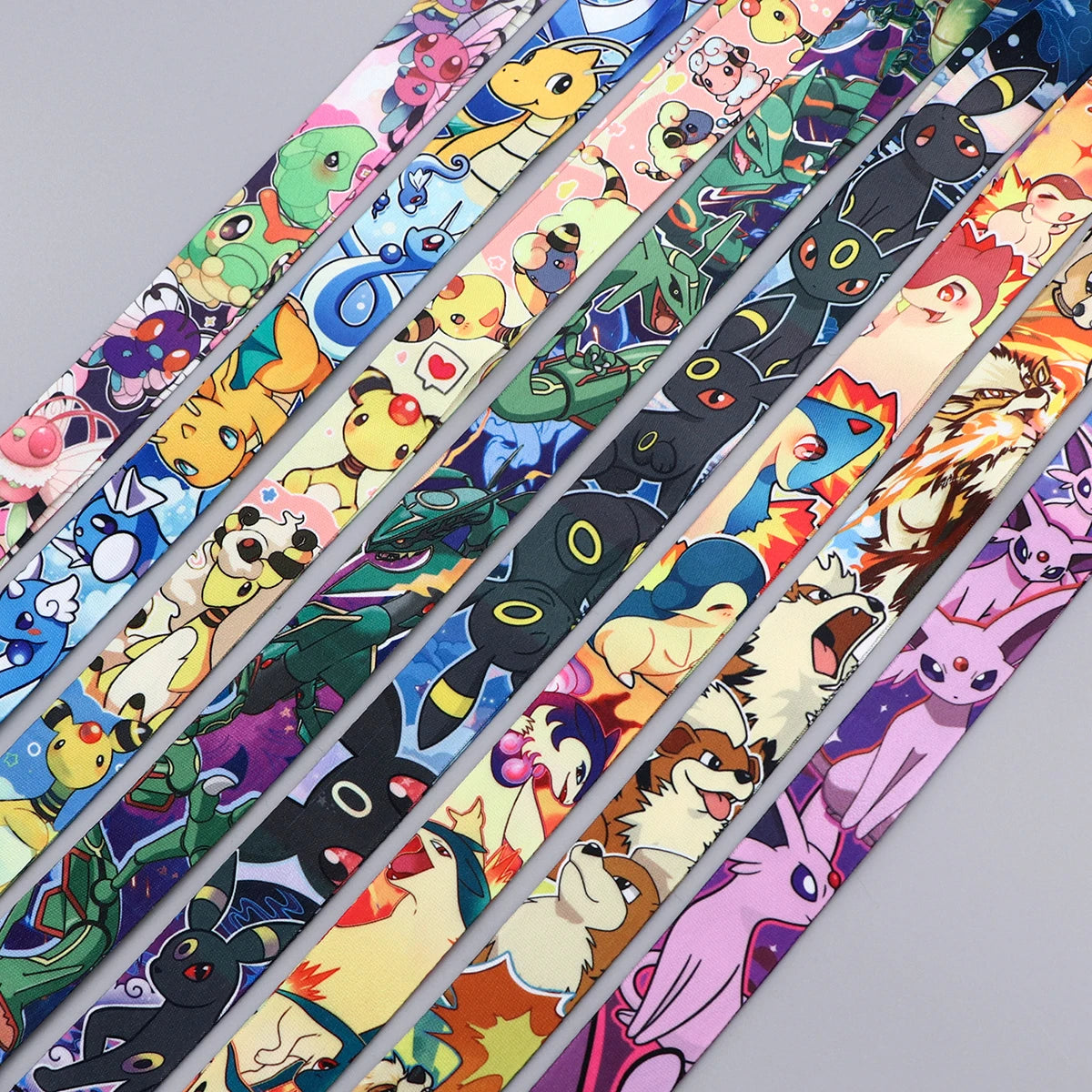 Cute Anime Lanyards For Key Neck Strap Lanyards ID Badge Holder Keychain Key Holder Hang Rope Keyrings Accessories Gifts
