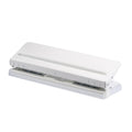 Adjustable 6-Hole Desktop Punch Puncher for A4 A5 A6 B7 Dairy Planner Organizer Six Ring Binder with 6 Sheet Capacity