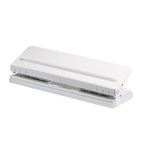 Adjustable 6-Hole Desktop Punch Puncher for A4 A5 A6 B7 Dairy Planner Organizer Six Ring Binder with 6 Sheet Capacity