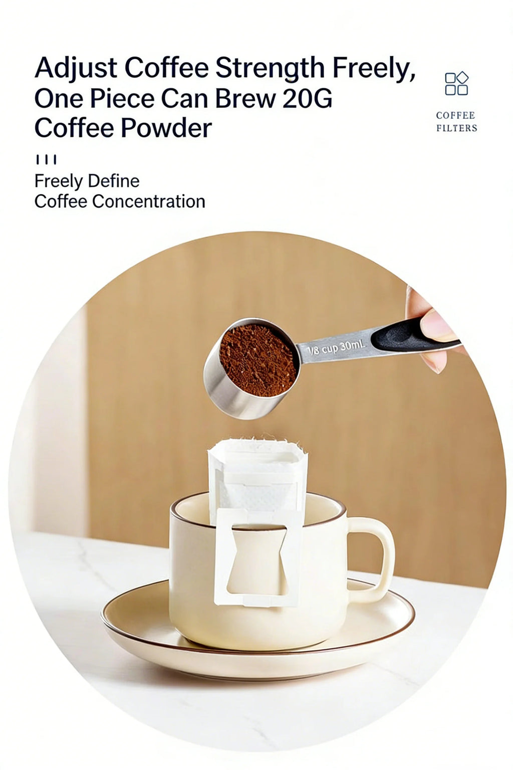 Disposable Coffee Filter Bags Portable Drip Coffee Paper Pack Hanging Ear Espresso Coffee Accessories Tea Brewing Tools