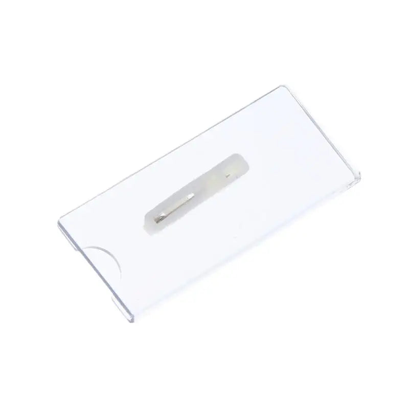 10/20/30Pcs Name Tag Blank Name Badges Acrylic Name Tag Holders 70x30mm Insert Blank Acrylic Nameplate