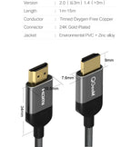QGEEM HDMI-Compatible Cable HDMI to HDMI 2.0 Cable 4K for Xiaomi Projector Nintend Switch PS4 Television TVBox xbox Cable HDMI
