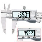 0-150mm Vernier Caliper Stainless Steel LCD Digital Caliper 6 inch Instrument Depth Measuring Tools by
