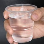 50Pcs 180ml Disposable Plastic Cups Transparent Food-grade PP Clear Plastic Cups Heat-resistant Party Plastic Cups