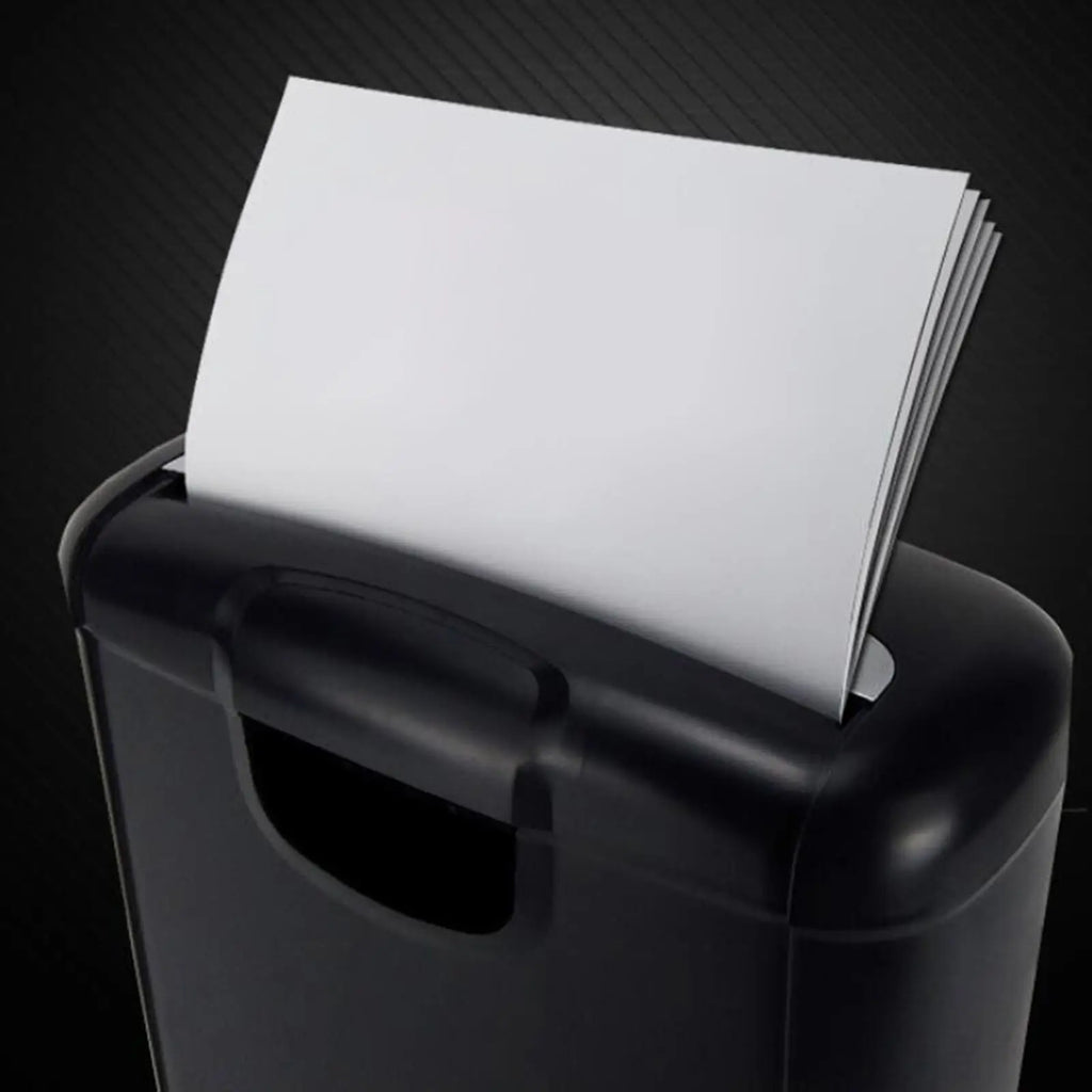 Cross-Cut Paper Shredder Micro-Cut Credit Card Bank Card Mini Electronic Silent A4 Shredder Automatic 10L Capacity