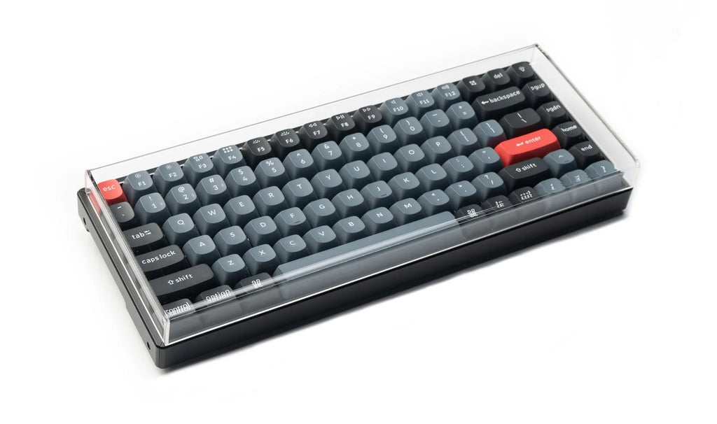Acrylic Mechanical Keyboard Dust Cover for Keychron Custom Keyboard Waterproof Prevent Pet Treading
