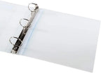 2-Inch 3 Ring Binder, Clear, Pack Of 2 For Organizing Documents