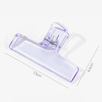 1Pcs Simple Fixed Book Clips Frosted Transparent Page Holder For Reading Tool Memo Clip Desk Accessories Practical Note Holder