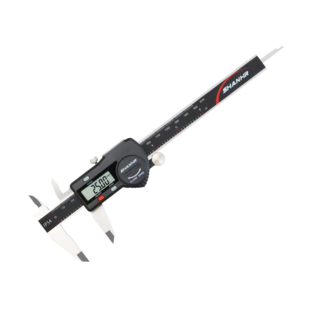 SHANHR 150/200/300 mm Digital Electronic Caliper Ruler IP54 Digital Vernier Caliper Digital Caliper Stainless Steel Calipers