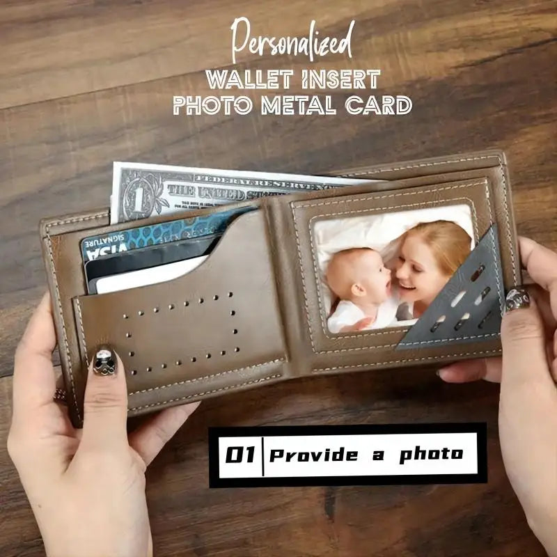 Customized Photo Text Anime Metal Card Personalized Wallet Card Aluminum Sheet Thin Design Picture Business Waterproof Card Gift