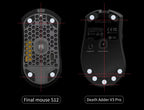 X-Raypad Jade Speed DIY Mouse Skates – Universal D6.5mm PTFE Dots