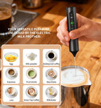 Wireless Electric Mini Milk Frother Coffee Whisk Portable Egg Beater Blender Kitchen Cooking Stirrer Cappuccino Coffee Maker