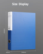 2/3 Hole A4 Ring Binder File Folder Document Storage Thickened Large-capacity A4 File Folders Display Book
