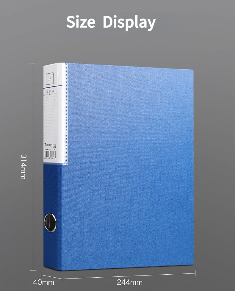 2/3 Hole A4 Ring Binder File Folder Document Storage Thickened Large-capacity A4 File Folders Display Book