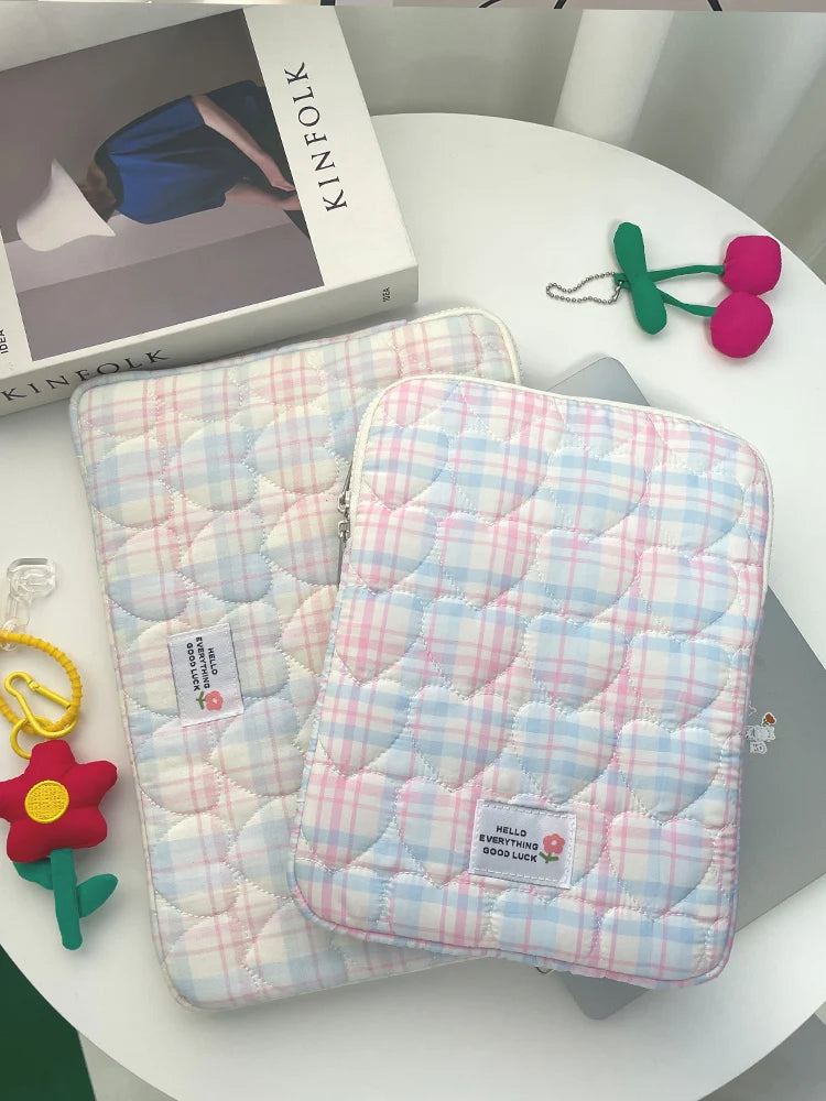 Cute Laptop Sleeves 13.3 14 15 15.6 Inch For Macbook Tablet Sleeve Bag For IPad Pro9.7 10.2 11 Air3 4 10.5 10.9 XiaoMi Samsung