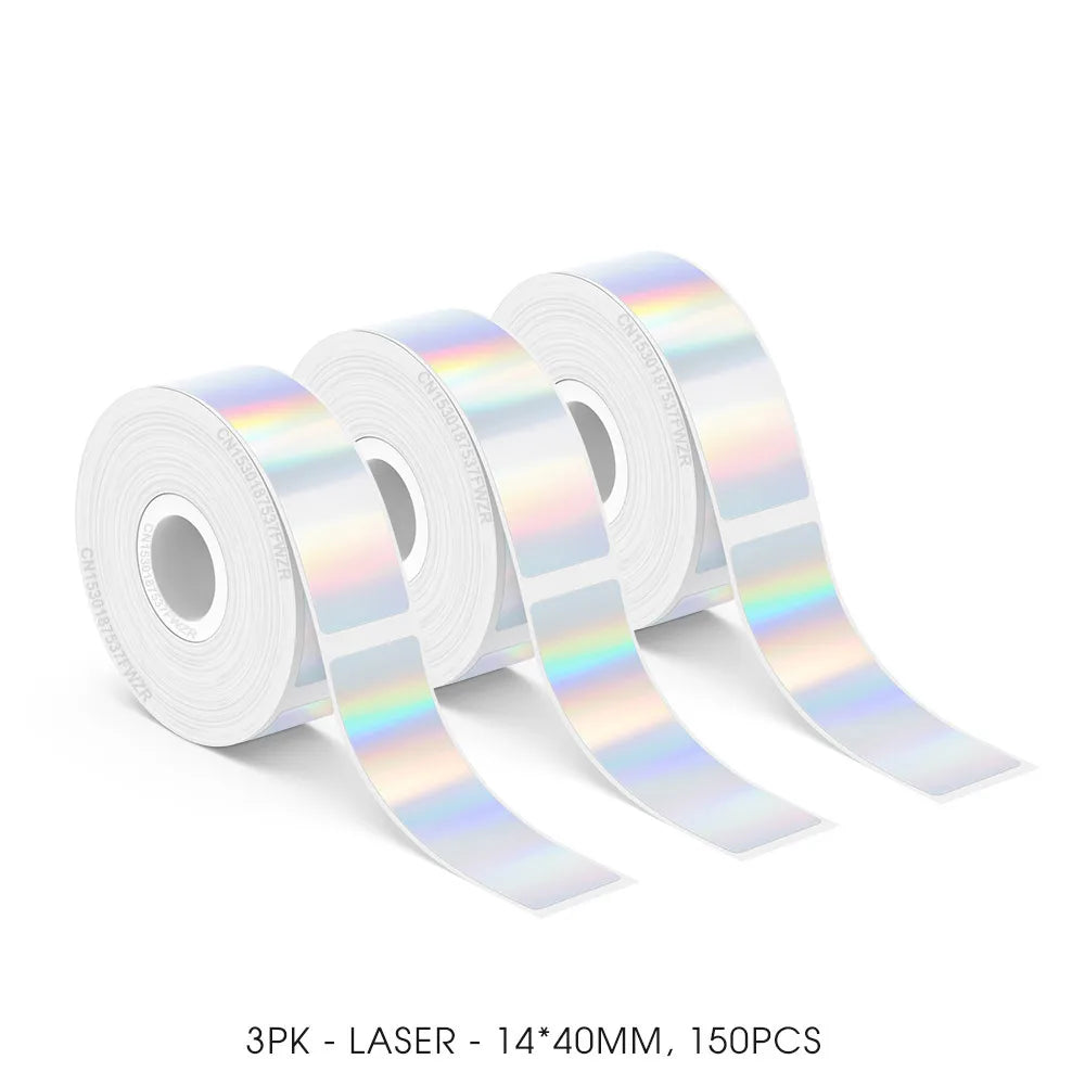 P15 Thermal Label Printer Similar as Marklife P15 P12 Mini Label Maker Portable Sticker Label Machine or 3PK 12mm Label Paper