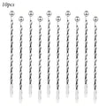 Stainless Steel Stirrers 7.5 Inch Stir Sticks with Small Rectangular Paddles for Stirring Coffee Beverages Swizzle Stick