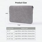PU sheepskin leather fabric Waterproof Leather 9.7-15.6 inch Tablet PC Carrying Case Protective  Notebook Shockproof Cover