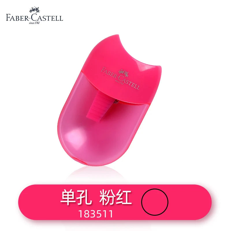 Faber Castell Pencil Sharpener Kawaii Single/Double Hole Pencil Cutter Sacapuntas Stationery Kids School Supplies Back to School