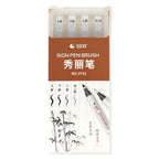 Medium/Fine/Extra-fine Signature Pens Drawing Calligraphy Practice Pen Script Writing Brush Calligraphy Brushes Chinese Brushes