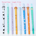 4/8pcs Colors Erasable Gel Pens with Erase Ink Cute Animal Pen Colours 0.5mm/0.7mm Tip Fine Ballpoint Pen for School Office Gift