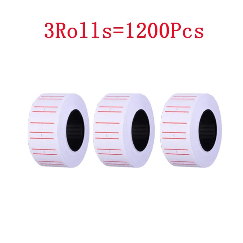 1/2/3/5Pc Adhesive Price Label Paper Tag Price Label Sticker Tag Gun Labeller Price Stickers For 5500 Machine