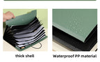 A4 File Folder Storage Bag 5/8/13 Layers Desktop Organizer for Test Papers School Stationery Office Supplies
