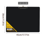 A3 Horizontal Waterproof Sketch Clipboard for Beginners - 4K Vertical Sketch Board for Drawing, 8K Writing Board for Adults