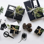Kraft Paper Black Paper Roll Construction Poster Board Wrapping Art Paper Roll Bulletin Board Gift Packing Eco-friend Papers