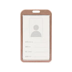 Aluminum Alloy Card Cover Case Women Men Work Name Bank ID Card Holders Business Badge Case Credit Card Badge Case Bag Pouch