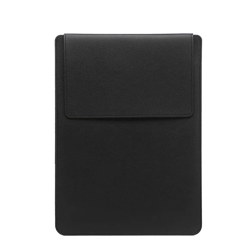 Adjustable Stand Leather Laptop Sleeve Case Bag for Macbook Air 13 14 15 16 Inch M5 M4 M3 M2 Chip Mac Book Pro Mouse Pad Cover