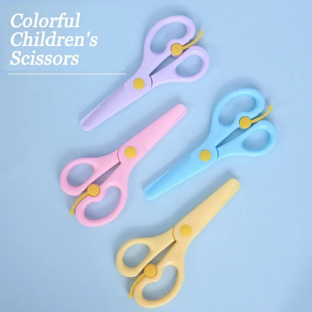 Cute handmade Paper Cuttings plastics scissors handmade DIY supplies School office supplies art tools stationery kawaii pens