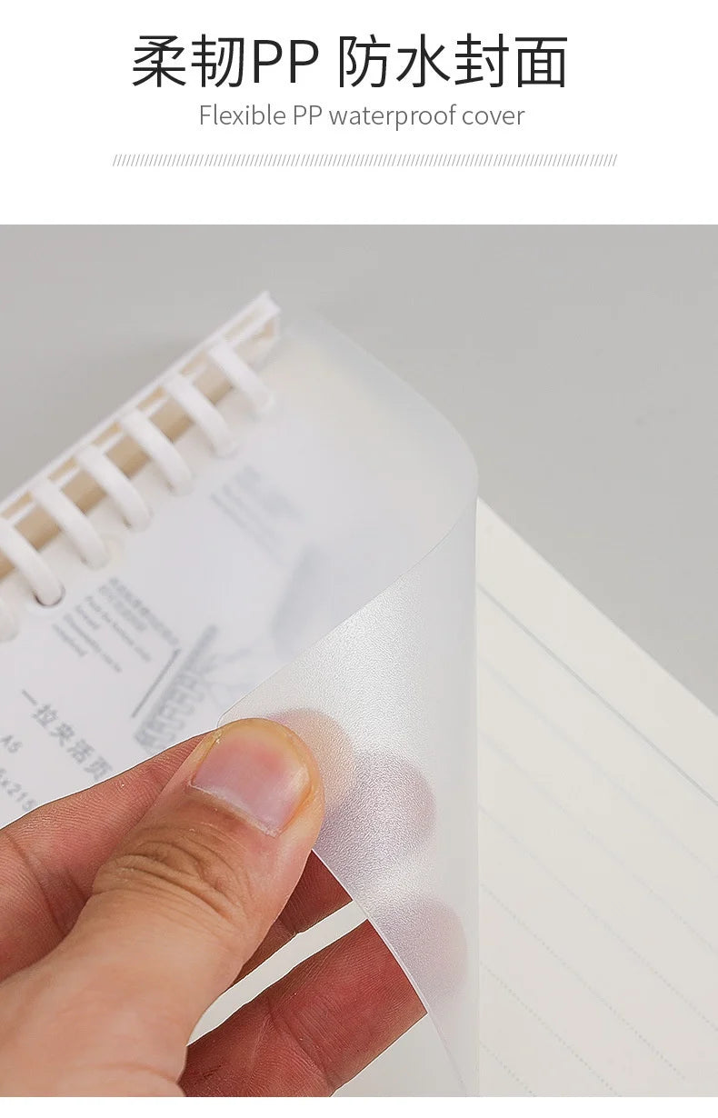 Translucent Frosted Notebook Inner Core Planner Binder Accessories Diary Stationery School Supplies A5 B5