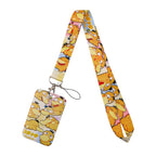 Cute Anime Lanyards For Key Neck Strap Lanyards ID Badge Holder Keychain Key Holder Hang Rope Keyrings Accessories Gifts