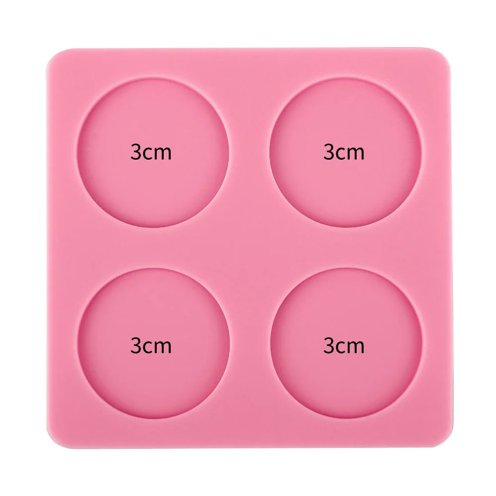 Wax Seal Stamp Silicone Mold Pad Multiple Sizes Sealing Wax Mould Mats Sealing Fix Shapes Envelope Invitation DIY Scrapbook Tool