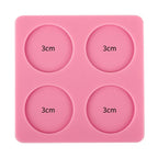 Wax Seal Stamp Silicone Mold Pad Multiple Sizes Sealing Wax Mould Mats Sealing Fix Shapes Envelope Invitation DIY Scrapbook Tool