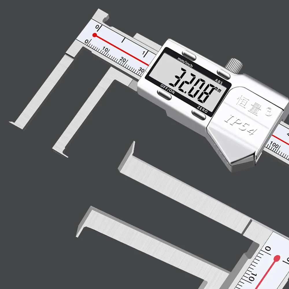 5-150mm Inner Groove Electronic Caliper Inner Diameter Outer Groove Inner Hole Measurement Tool Inner Hole Vernier Caliper