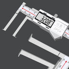 5-150mm Inner Groove Electronic Caliper Inner Diameter Outer Groove Inner Hole Measurement Tool Inner Hole Vernier Caliper