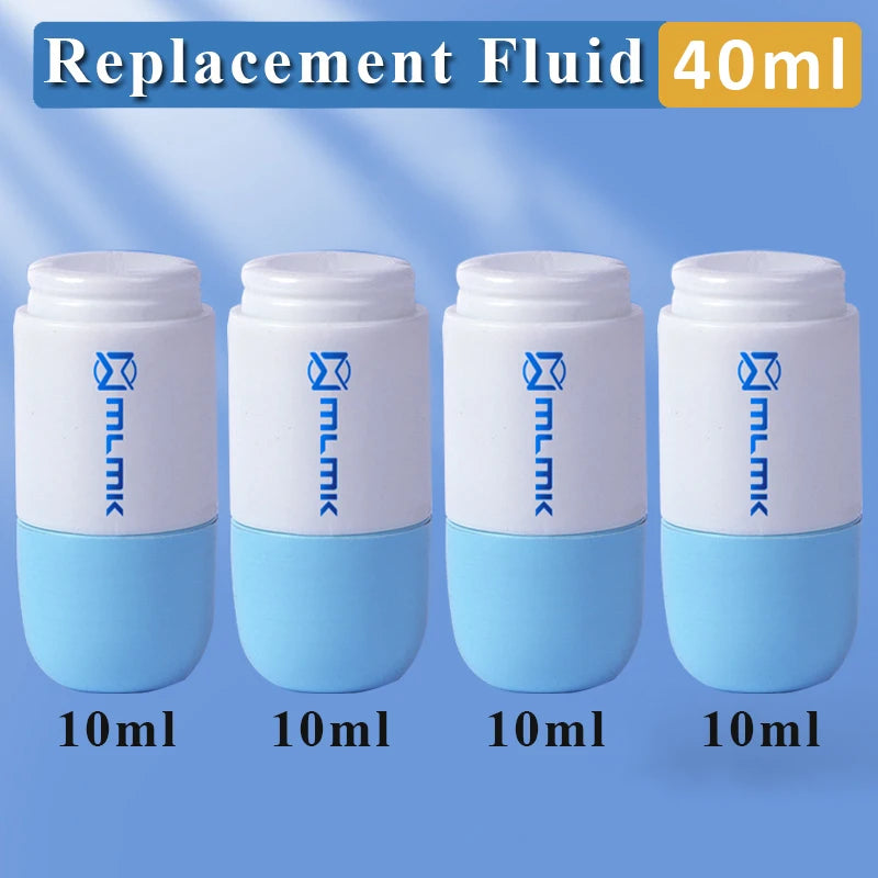 2 in 1 Thermal Paper Correction Fluid with Unboxing Knife Durable Home Anti Peep Identity Protection Fluid Eraser Stamp
