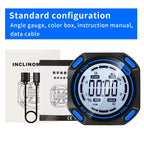 SNAKOL Mini Angle Gauge Magnetic Protractor Digital Inclinometer Angle Finder Level Box With Magnes and Backlight